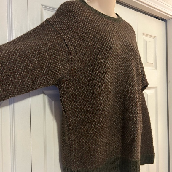 Eddie Bauer Men's Brown Crewneck Sweater - Picture 3 of 5
